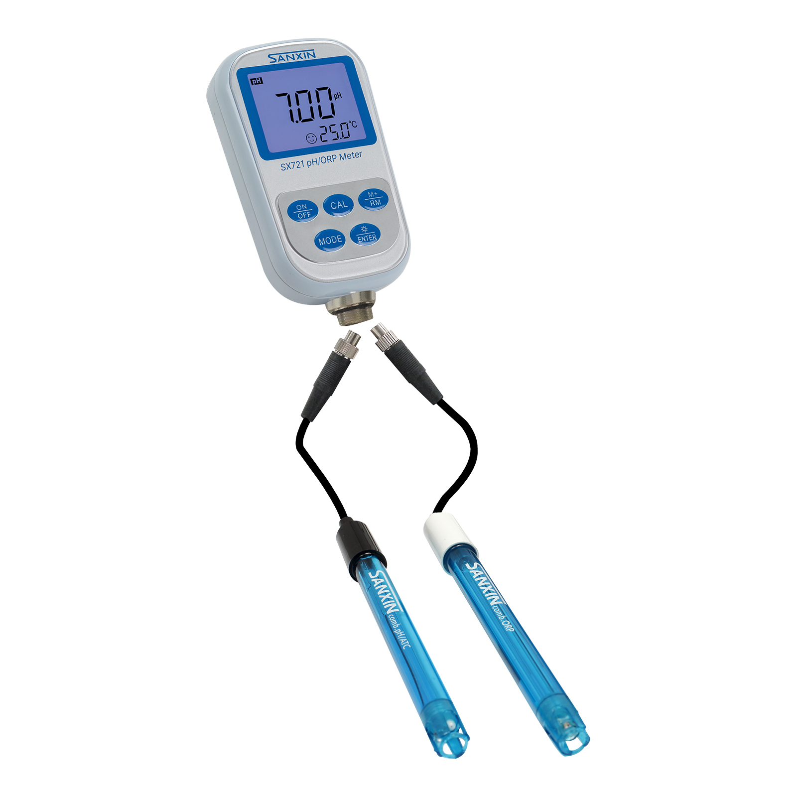 上海三信便PH/ORP攜式雙參數測量儀SX721